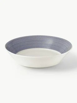 Suppenteller Pacific Blue aus Porzellan