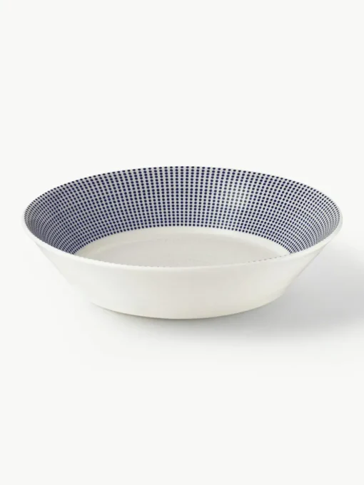 Suppenteller Pacific Blue aus Porzellan