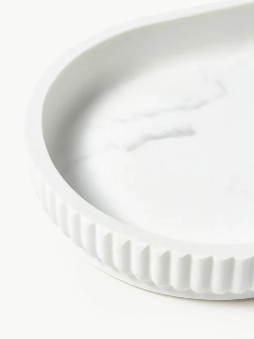 Tablett Kacie in Marmor-Optik