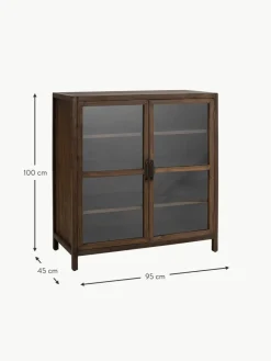 Tannenholz-Vitrine Marl