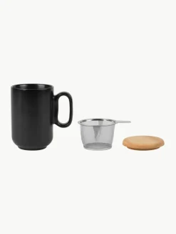 Tasse Baltika mit Teesieb und Deckel