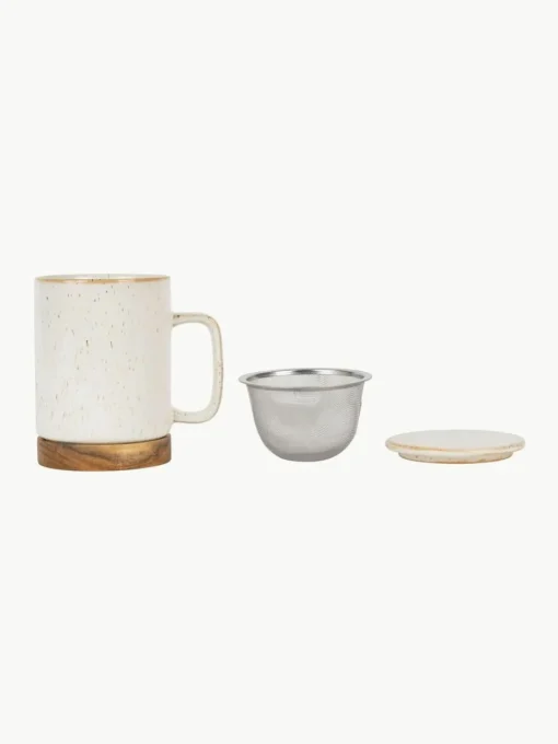 Tasse Nordika mit Deckel und Sieb