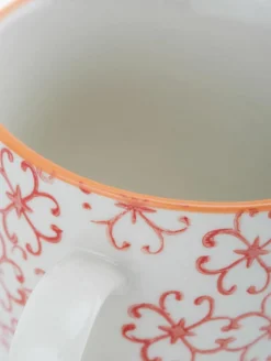 Tassen Carla mit kleinem Muster, 4er-Set