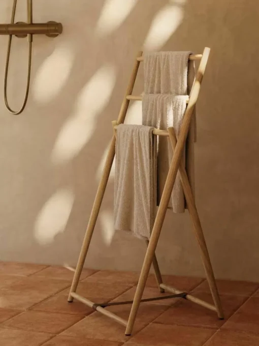 Teakholz-Handtuchhalter Roxana