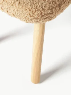 Teddy-Hocker Wing mit Holzbeinen