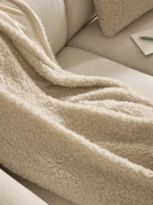 Teddy-Kuscheldecke Dotty