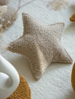 Teddy-Kuschelkissen Star