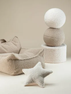 Teddy-Kuschelkissen Star