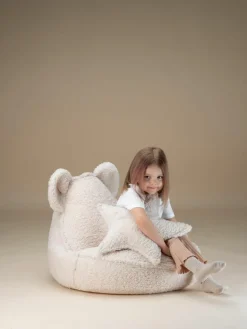 Teddy-Kuschelkissen Star