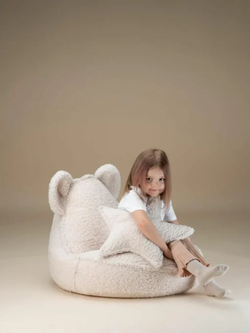 Teddy-Kuschelkissen Star