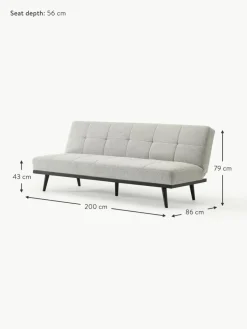 Teddy-Schlafsofa Evy (3-Sitzer)