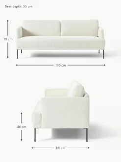 Teddy-Sofa Fluente (3-Sitzer)