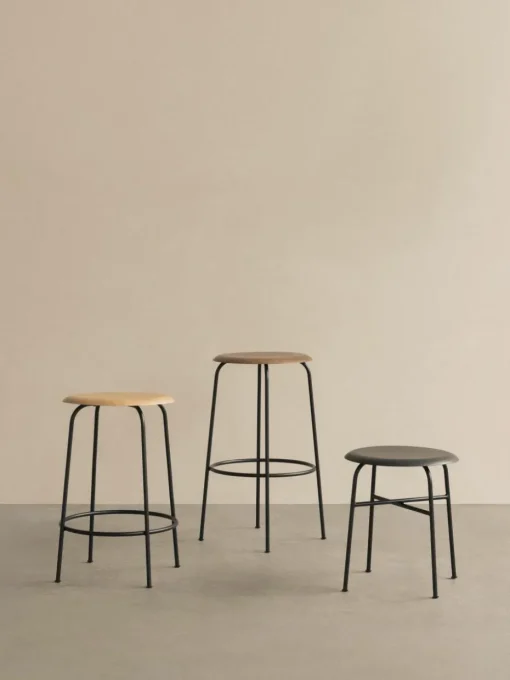Thekenhocker Afteroom aus Metall und Holz