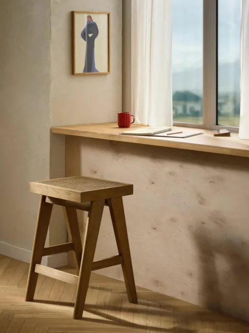 Thekenhocker Sissi mit Wiener Geflecht