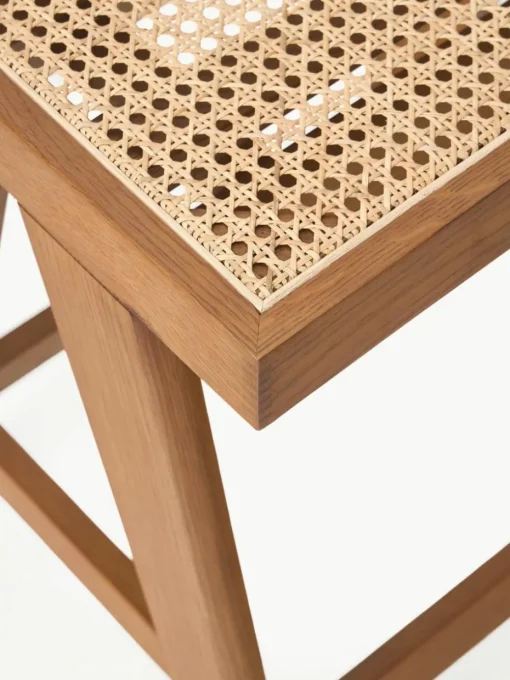 Thekenhocker Sissi mit Wiener Geflecht