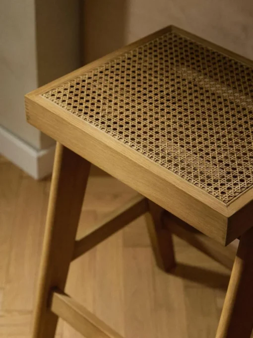 Thekenhocker Sissi mit Wiener Geflecht
