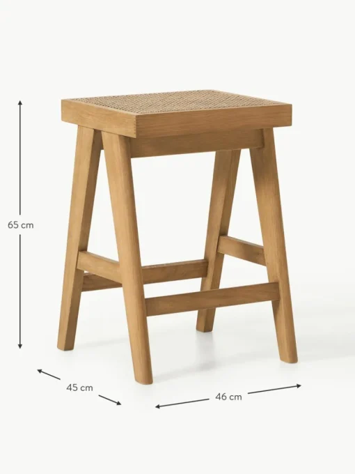 Thekenhocker Sissi mit Wiener Geflecht