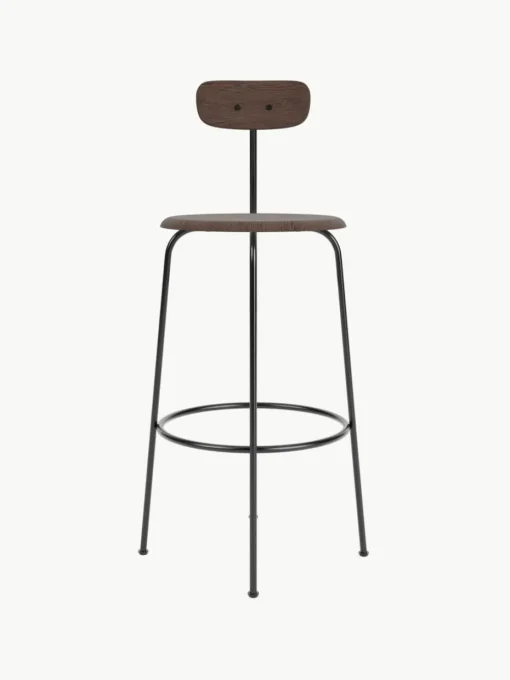 Thekenstuhl Afteroom aus Metall und Holz