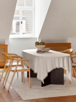 Tischdecke Nalia mit Fransen