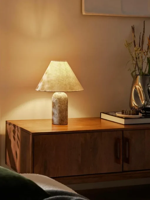 Tischlampe Gia mit Marmorfuß