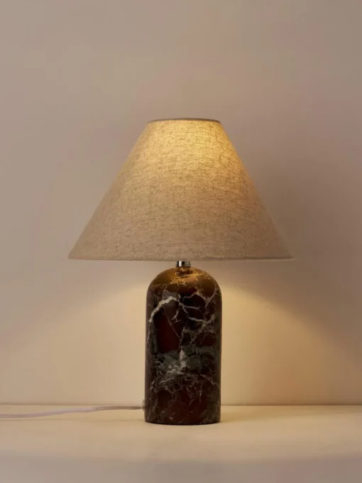 Tischlampe Gia mit Marmorfuß