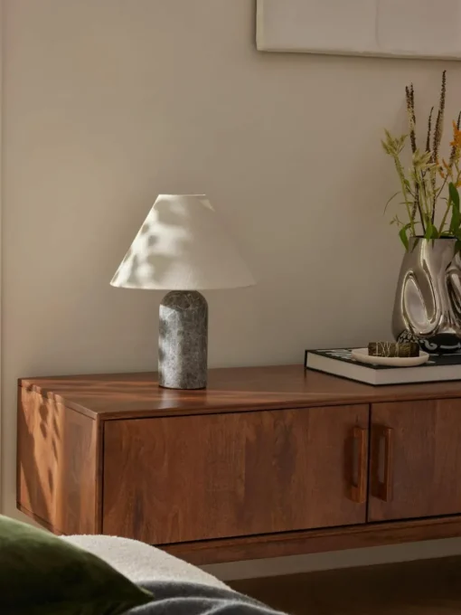 Tischlampe Gia mit Marmorfuß