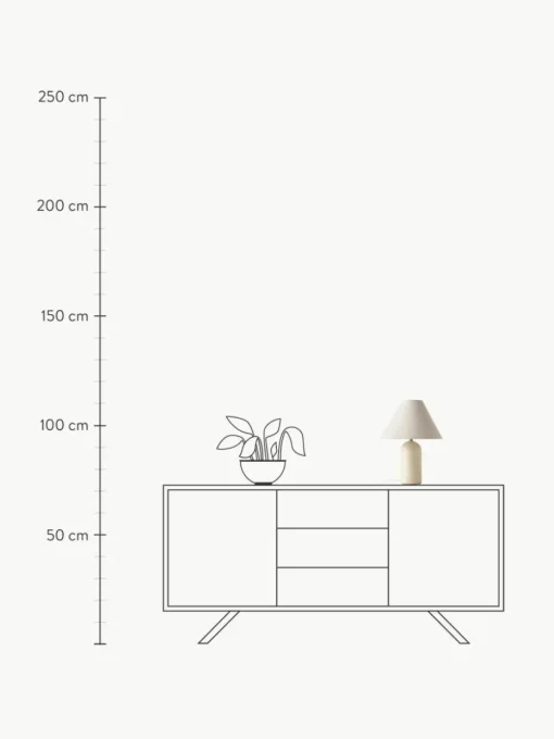 Tischlampe Gia mit Marmorfuß