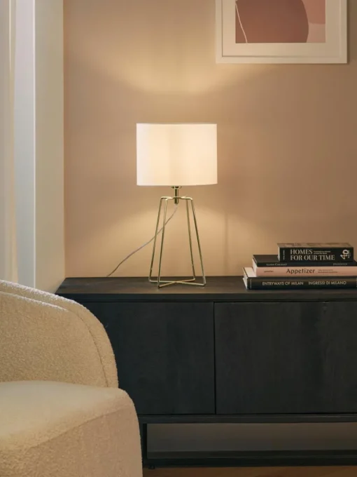 Tischlampe Karolina-Gold