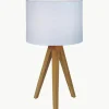 Tischlampe Kullen aus Eichenholz