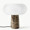 Tischlampe Mariella mit Marmorfuß