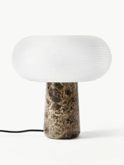 Tischlampe Mariella mit Marmorfuß
