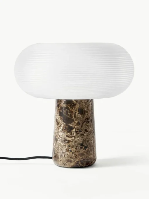 Tischlampe Mariella mit Marmorfuß