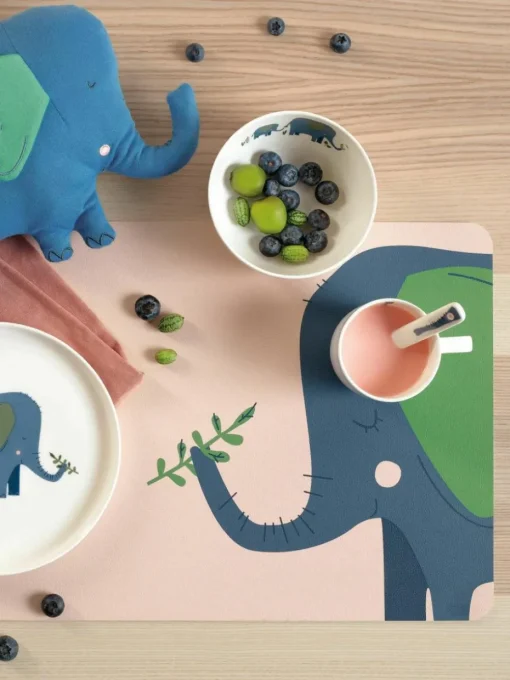 Tischsets Leo Emma Elefant, 2 Stück
