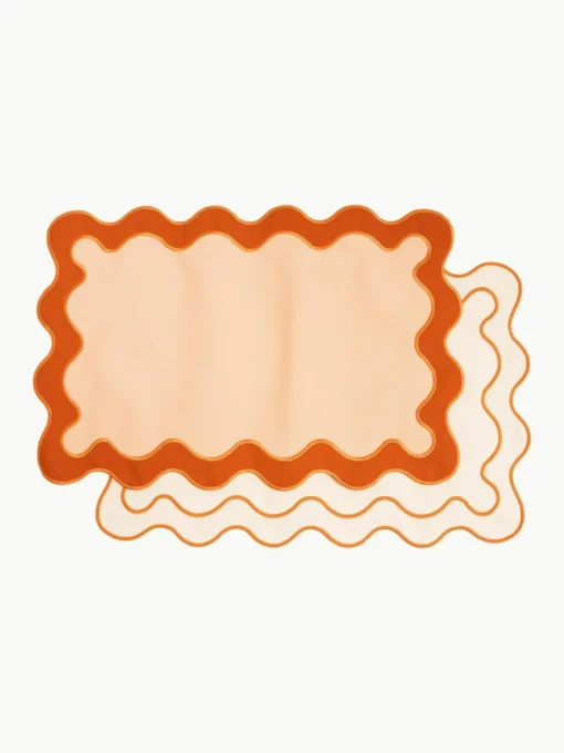 Tischsets Wave, 4er-Set