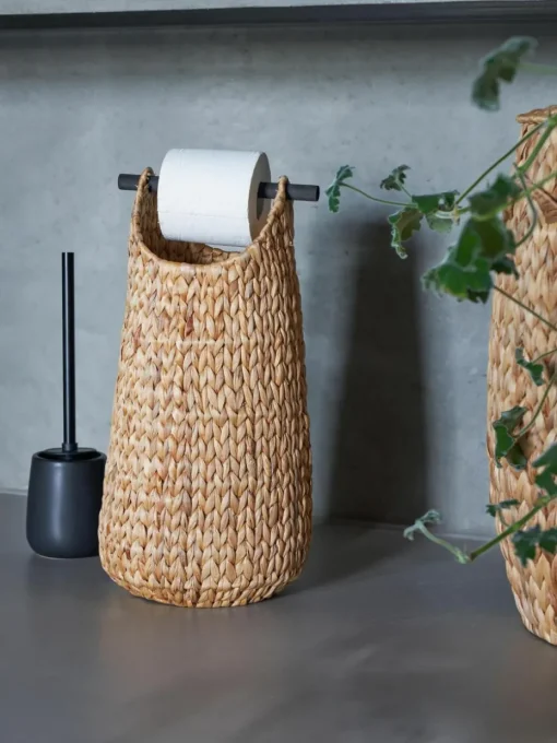 Toilettenpapierhalter Paper aus Wasserhyazinthe