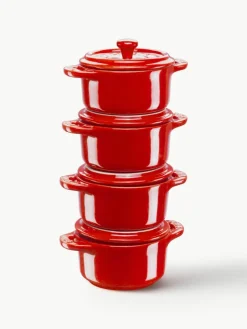 Töpfchen Mini Cocotte, 4 Stück