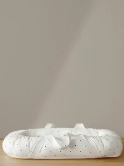 Tragbares Babynest Gro aus Baumwolle