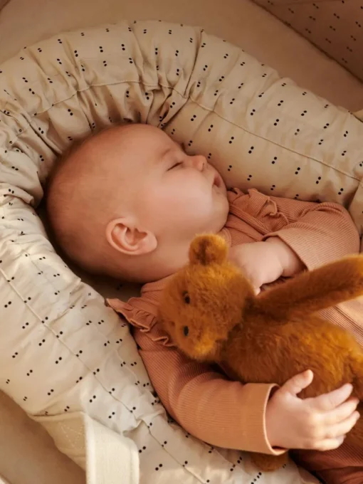 Tragbares Babynest Gro aus Baumwolle