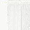 Transparente Spitzen-Gardinen Lacina mit Tunnelsaum, 2 Stück
