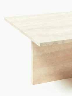 Travertin-Couchtisch Distinct mit zwei Tischplatten