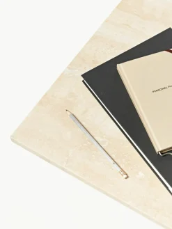 Travertin-Couchtisch Distinct mit zwei Tischplatten