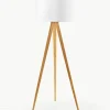 Tripod Stehlampe Jake aus Massivholz