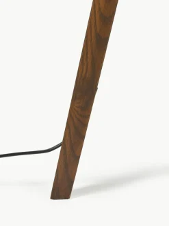 Tripod Stehlampe Jake aus Massivholz