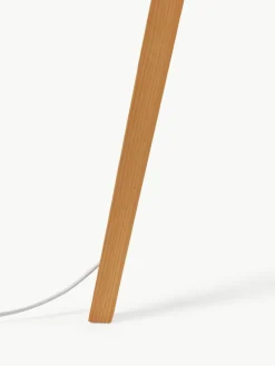 Tripod Stehlampe Jake aus Massivholz