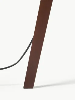 Tripod Stehlampe Jake aus Massivholz