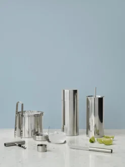 Untersetzer Arne Jacobsen mit Ständer, 6 Stück