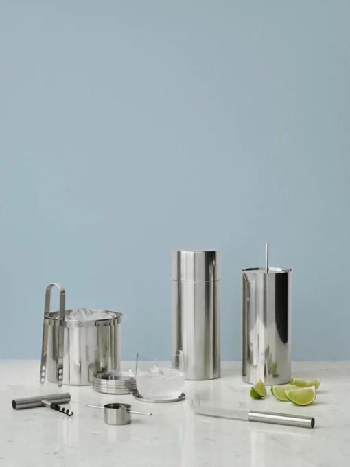 Untersetzer Arne Jacobsen mit Ständer, 6 Stück