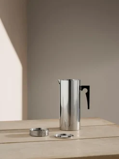 Untersetzer Arne Jacobsen mit Ständer, 6 Stück