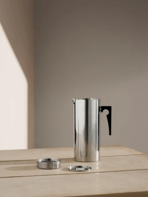 Untersetzer Arne Jacobsen mit Ständer, 6 Stück
