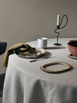Untersetzer Weave aus Rattan und Mangoholz, 2er-Set